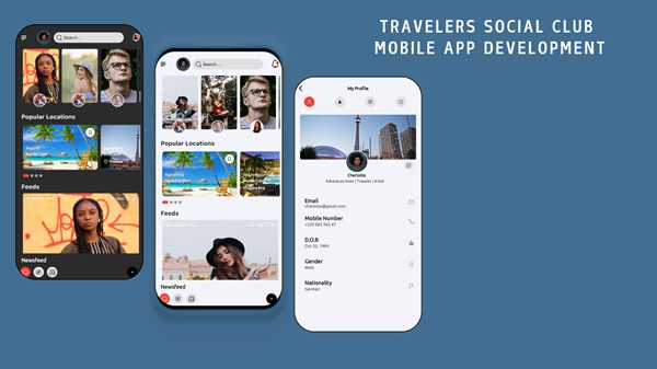 Разработка мобильного приложения Travelers Social Club